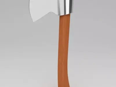 Garden small axe 3d model   3D model