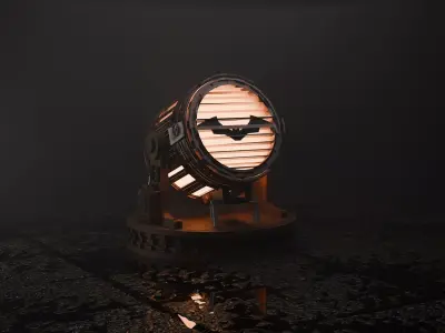 Bat Signal The Batman 2022  3D model