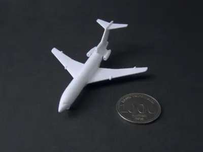 Boeing 727-100 3D print model