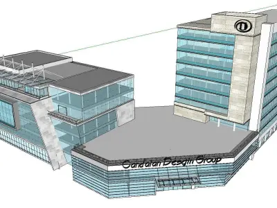 vacation spot-Resort-Fashion Leisure Hotel-0169 3D model