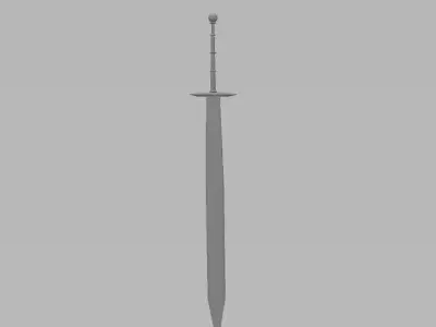 Sword 3D model 11