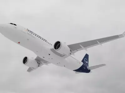 Lufthansa a320 neo 3D model