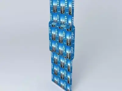 3t display stand for tampons Free 3D model