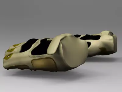 Tactical Military Gloves 3D print model