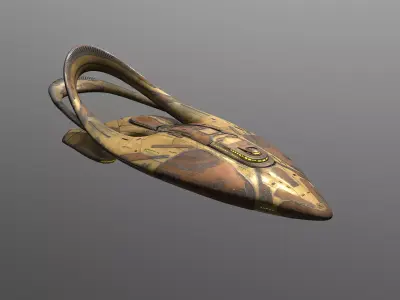 Orville ship 3D model
