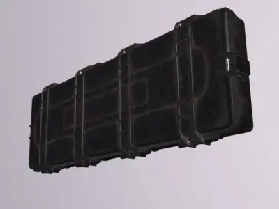 GunCase Low-poly 3D model