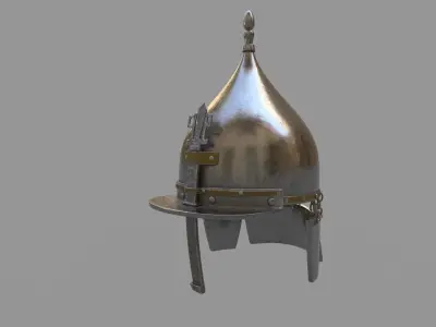 MamlukeHelmet metal helmet 3D model