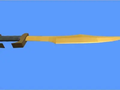 300 Sword Free 3D model