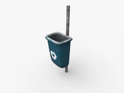 Garden Tools Low-poly 3D model