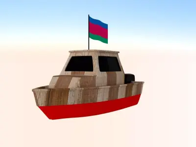 Kuban Fishing Boat 3D model
