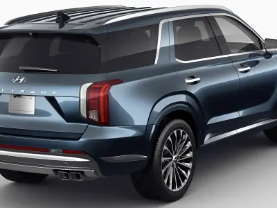 Hyundai Palisade 2023 3D model purchase