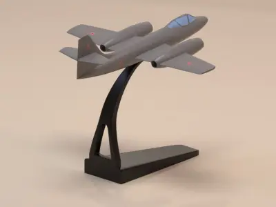 Alekseev I 211 - Toy version 3D model