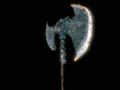 DarkFantasy sword Low-poly 3D model purchase