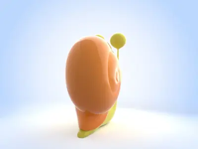 Snail 3D model purchase