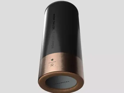 Starbucks Roastery Reserve Tumbler Thermos 3D model