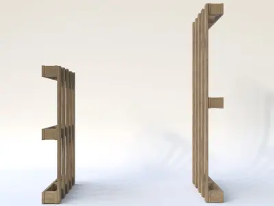 Pallets Low-poly 3D model