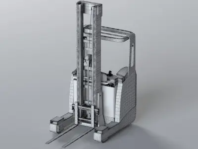 reach truck  3D model