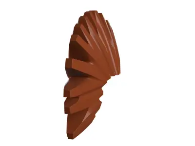 Custom3Dprint Minifigure Accessory - Minifigure Hair S2 - 013 3D print model