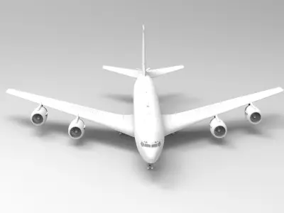 Boeing KC-135 Stratotanker 3D model purchase