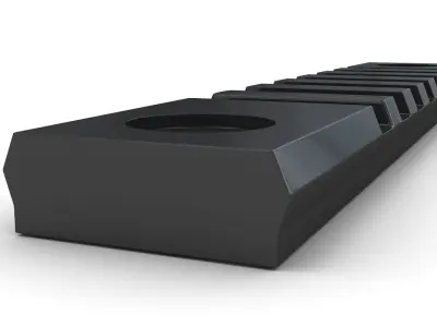 Picatinny Rails G 3D model