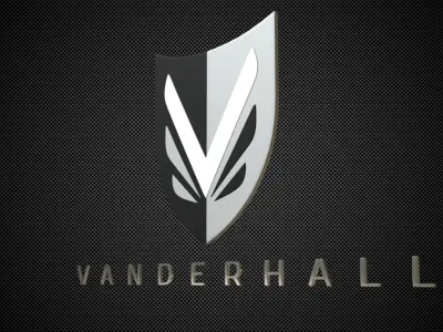 vanderhall logo 3D model