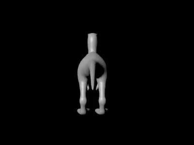 Dinosur High poly dinosaur 3D model