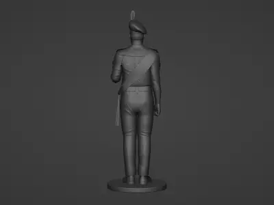 Army Officier 3D model