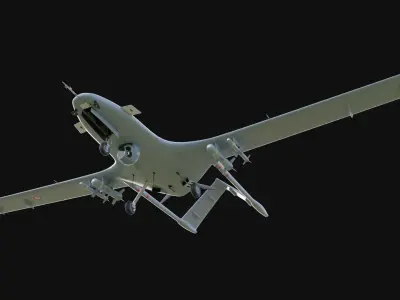 Bayraktar TB2 3D model purchase