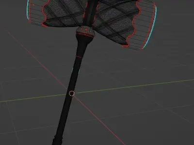Hammer fantasy 3D model