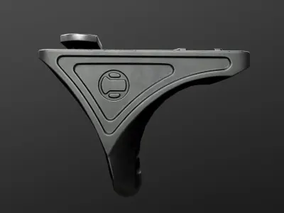 Railscales Karve MLOK Handstop Low-poly 3D model
