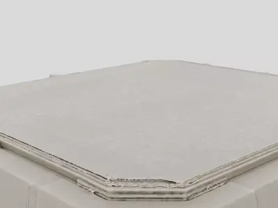 Industrial Factory Machine Base Platform for 3D print 3D model