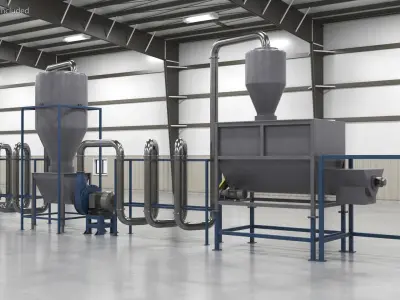  Plastic Recycling Plant 