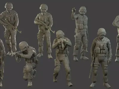 CzechSlovak Police Tactical Unit CPTU1 Pack1
