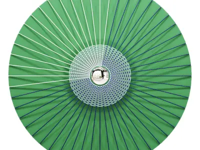 roche bobois rays wall light 3D model