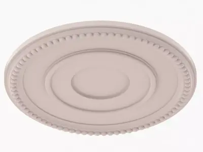 Classic Ceiling Medallion 41 Free 3D model purchase