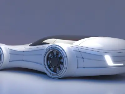 Future Car 26 3D model