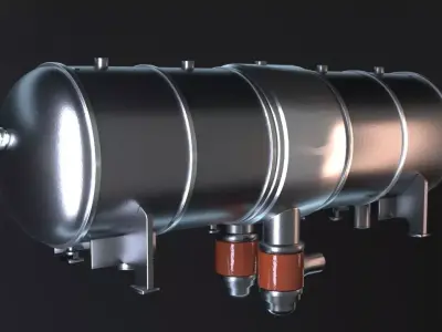  The reactor VVER 240 3D model