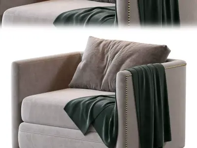 Chanel Armchair 3D model