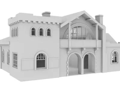 Fort William Train Station Circa 1960s 3D print model