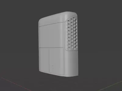 Generic Air Conditioner for Refrigerator Trunk 3D model