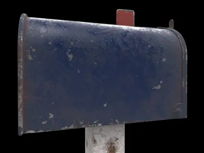 personal mail box 3D model