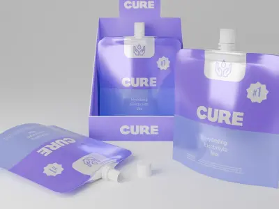 Sachet 3D model