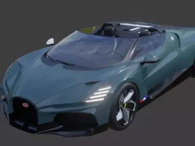 Bugatti Mistral 3D model