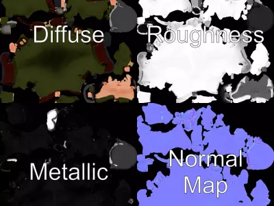 Friendly Pilot Character model pack Low-poly 3D model