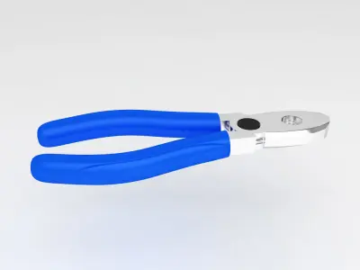 Plier 3d model four pliers 3D model