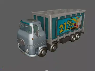 TOON Truck 03 3D model