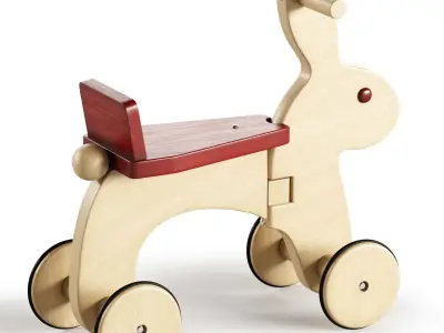 Rabbit toy for Kids 3D model