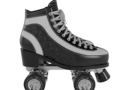 Adjustable Skate 3D model 2