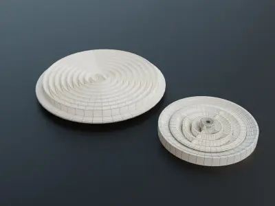 air conditioner round vent cover Free 3D model