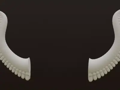 Hornes 3D model